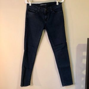 J Brand dark skinny jeans- never worn